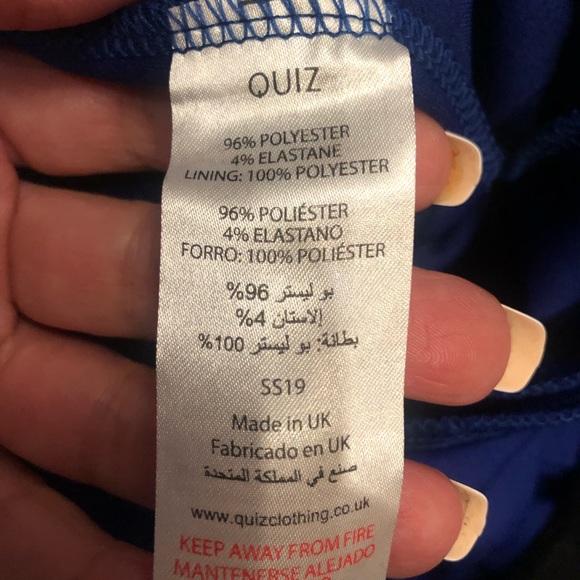 Beautiful Blue jumpsuit from Nordstrom’s - Picture 7 of 8